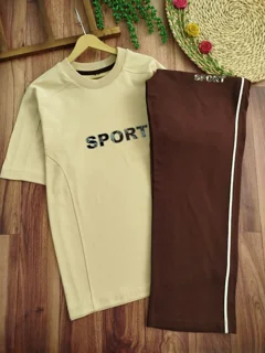 تیشرت شلوار سایز بزرگ Sport